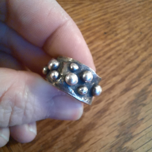 Hand Crafted Jewelry - Handmade OOAK Sterling & Brass Ring